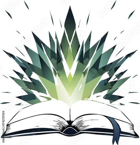 The Book of Knowledge A Visual Representation of Enlightenment and Expanding Horizons