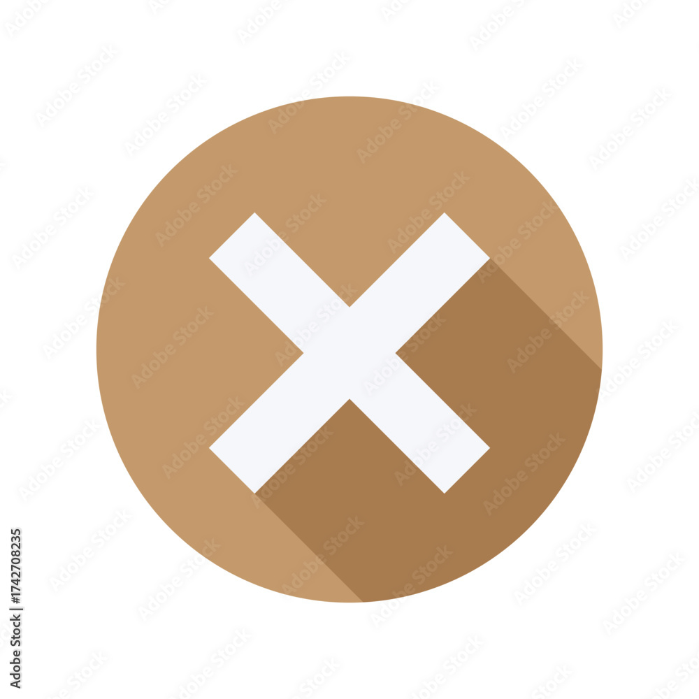 Obraz premium Cancel Icon