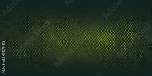Abstract grunge green background texture pattern design illustration with light blue vector digital backdrop