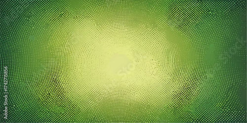 The vintage green grunge texture pattern offers a digital art illustration with copy space for a unique backdrop design