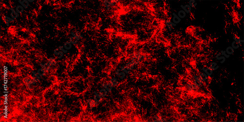 Decorative pattern background for abstract concept. vintage grunge background red powder explosion on black paper. Abstract fire flame grunge texture background. Textures for making flyer, poster, 