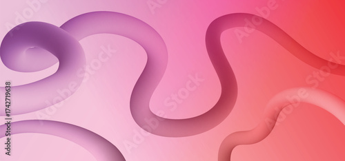 Vector illustration of an abstract banner background