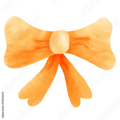red ribbon bow