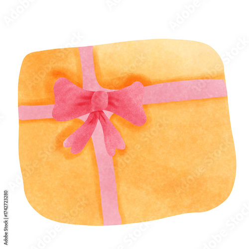 gift box with ribbon