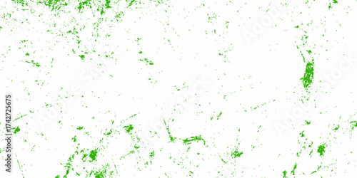 Place over any object create colorful grunge effect. Grungy green paper texture with a floral leaf. Shiny green grunge texture with scratches, green paper texture with curved lines.