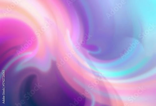 Swirling vibrant hues, blurred gradients create an ethereal, dreamlike abstract backdrop,  universe,  visual