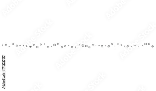 Animal footprints on a white background isolated on white background