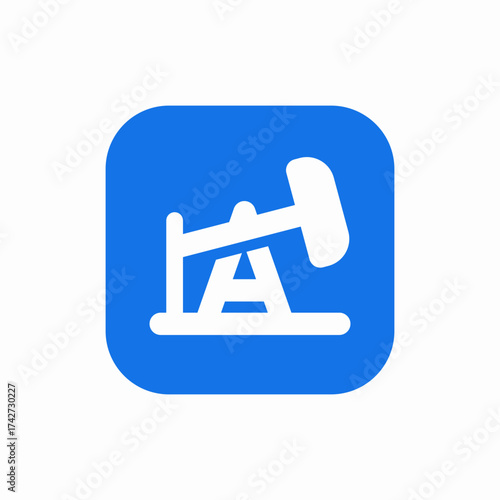 oil pump icon sign vector