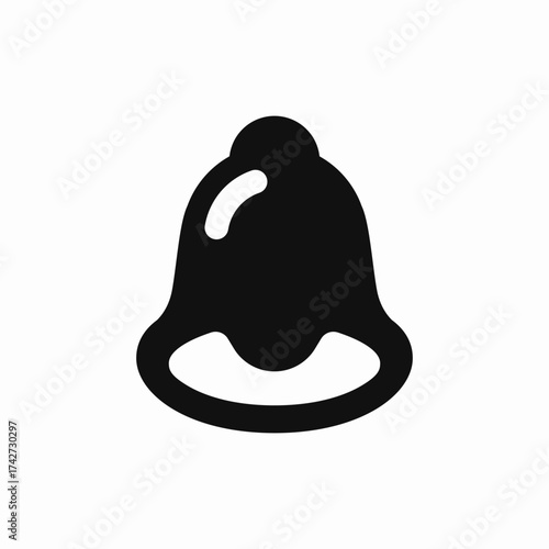ring bell icon sign vector