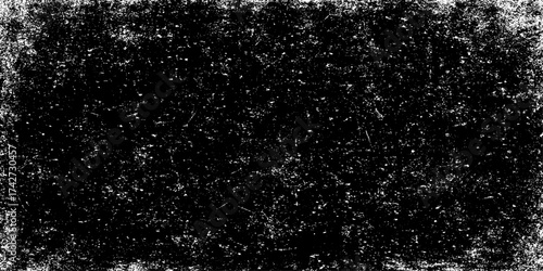 Grunge dust texture background in black and white minimalist vector illustration design with distressed rough surface and vintage artistic effect.