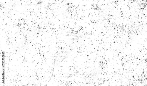 Grunge dust texture background in black and white minimalist vector illustration design with distressed rough surface and vintage artistic effect.