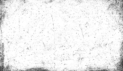 Grunge dust texture background in black and white minimalist vector illustration design with distressed rough surface and vintage artistic effect.
