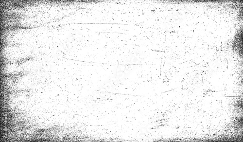 Grunge dust texture background in black and white minimalist vector illustration design with distressed rough surface and vintage artistic effect.