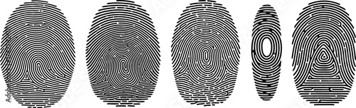 Fingerprint identification security identity access biometric scan id
