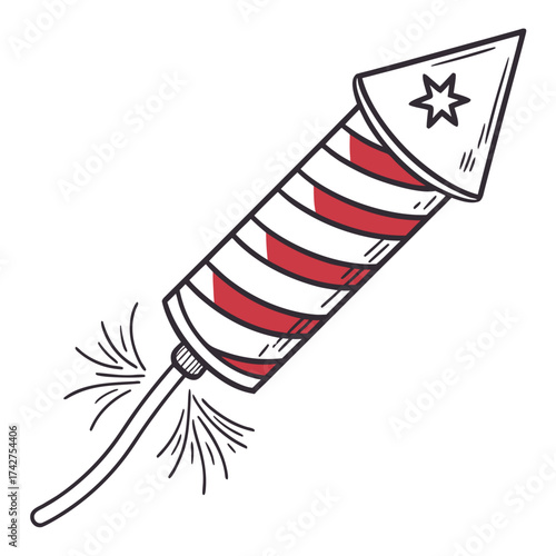 Firecracker for independence day celebration