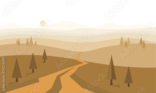 Minimalist Landscape