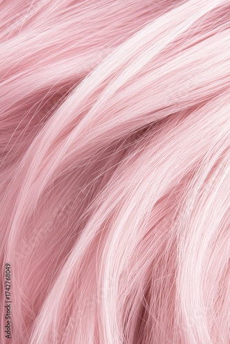 Wallpaper Mural Soft pink fur texture reveals intricate strands and gentle color variations, creating a visually striking and inviting appearance Torontodigital.ca