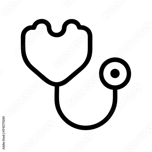 Canvastavla Stethoscope, a medical instrument for auscultation