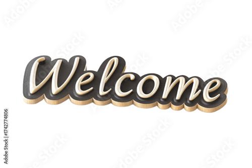 3d render of a creative idea word made of many spheres