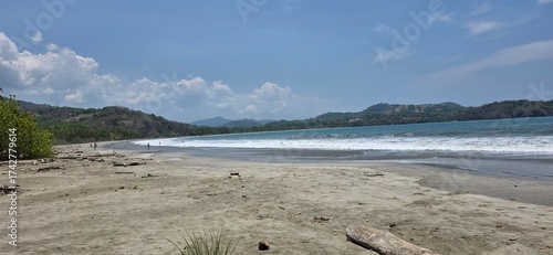 Peaceful day at the beach in paradisein Costa Rica