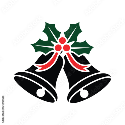 Christmas Bell Festive Holiday Decoration Winter Celebration Design