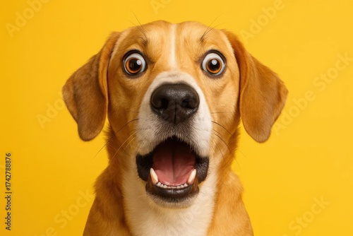 Wallpaper Mural A Dog's Joyful Expression Torontodigital.ca