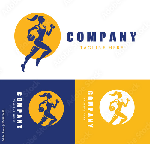 sports logo design template