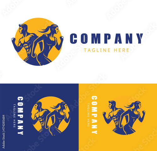sports logo design template