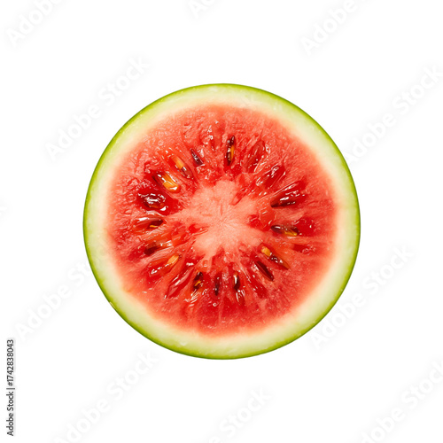 watermelon isolated on white background