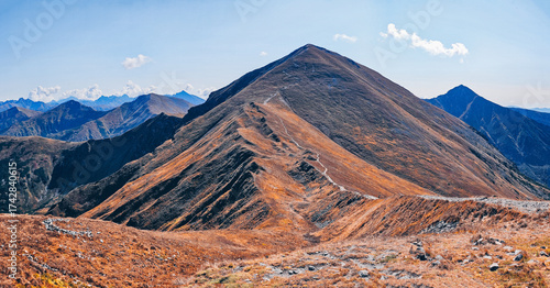 Fototapeta Naklejka Na Ścianę i Meble -  Starorobocianski Wierch Mountain - Western Tatras - Poland