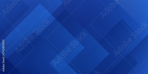 Abstract blue background. Geometric triangle background. Modern Trendy design in vector Illustration