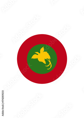 Escarapela de Papúa y Nueva Guinea