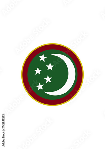 Escarapela de Turkmenistán