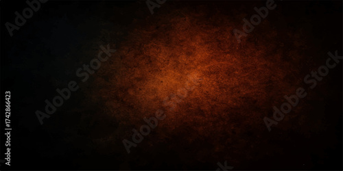 Dark night sky inferno of fire and smoke with orange and red flame texture backgrounds