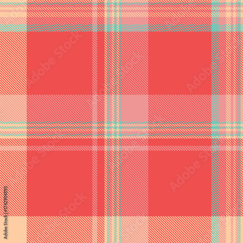 Vibrant plaid pattern.  Great for backgrounds, textiles, or designs needing a classic yet modern feel.  Evokes warmth, comfort, and traditional style.