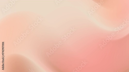 Peach and Beige Soft Gradient Background Loop Animation