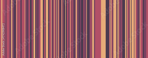 Striking vertical stripes in muted earth tones create a sophisticated, minimalist design.
