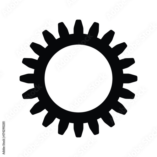 Gear icon design template