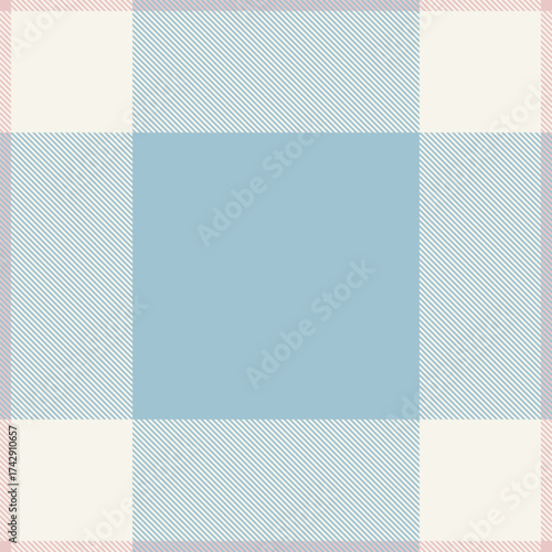 Pastel plaid pattern. A soft and calming aesthetic. Versatile for backgrounds, textiles, and design elements. Represents tradition, comfort, and serene style.