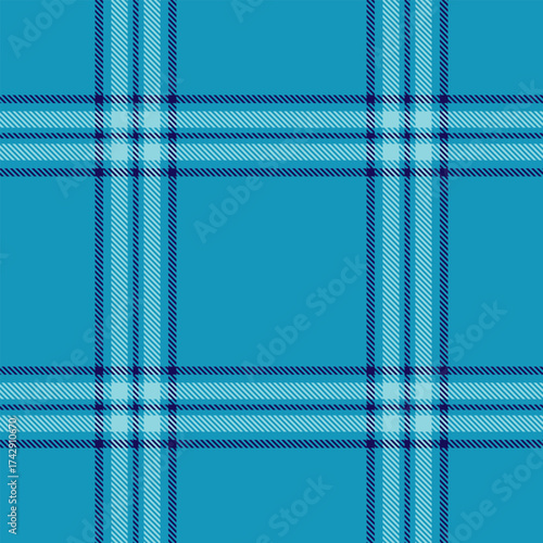 Classic tartan pattern in shades of blue. Seamless and versatile, ideal for backgrounds, textiles, fashion, and graphic design projects needing a clean, stylish texture.