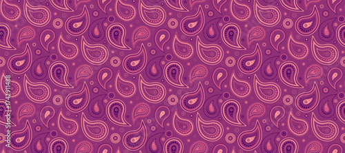 Art petal on cucumber clothes. Design botany to pretty ornamental. Ornate leaf at paisley costume.