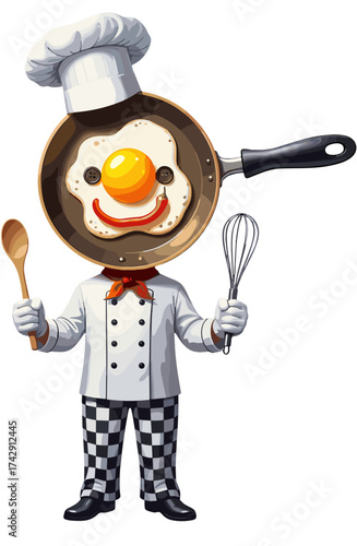 funny cartoon chef
