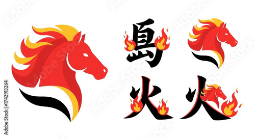 A seamless red and gold Chinese traditional pattern with circular motifs and cloud designs.