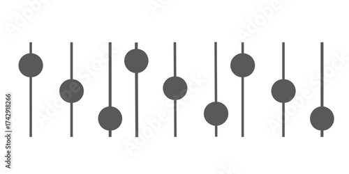 Colorful vector illustration of a spoon and fork kitchen utensil set with pushpin design elements