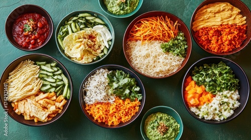 Assorted Healthy Bowls