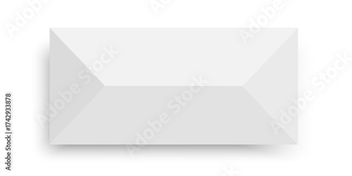 Beach tent top view. Gazebo umbrella in rectangle shape. Event sunshade. Street cafe, market or exhibition canopy mockup isolated on white background. Vector realistic illustration.