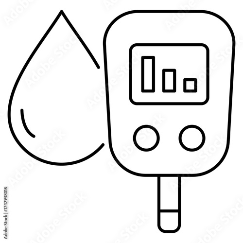 Low Blood Sugar Vector Icon
