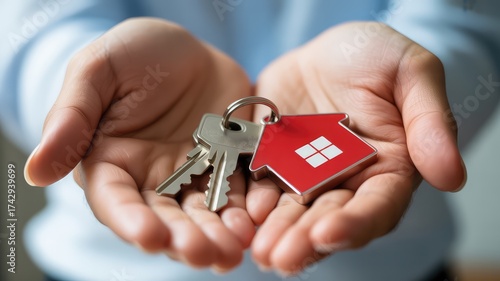 Wallpaper Mural Secure your dream home with these essential house keys, symbolizing new beginnings and financial investment success. Torontodigital.ca