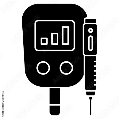Type 1 Diabetes Vector Icon