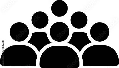 audience flat vector

